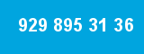 929 895 31 36